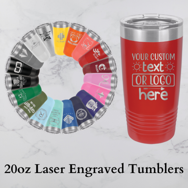20oz Laser Engraved Tumbler