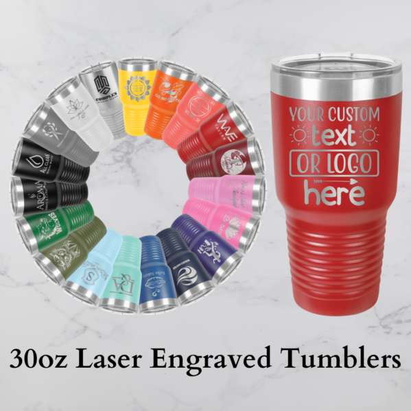 30oz Laser Engraved Tumbler